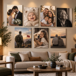 Kişiye Özel Fotoğraflı Kanvas Tablo - Görsel 3